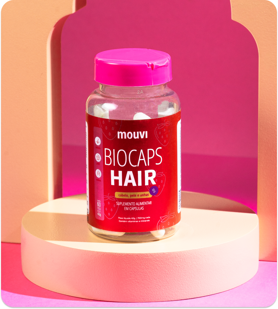 BIOCAPS HAIR - CABELO, PELE & UNHAS