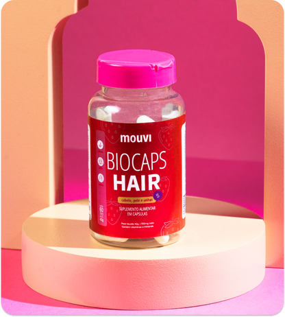 BIOCAPS HAIR - CABELO, PELE & UNHAS