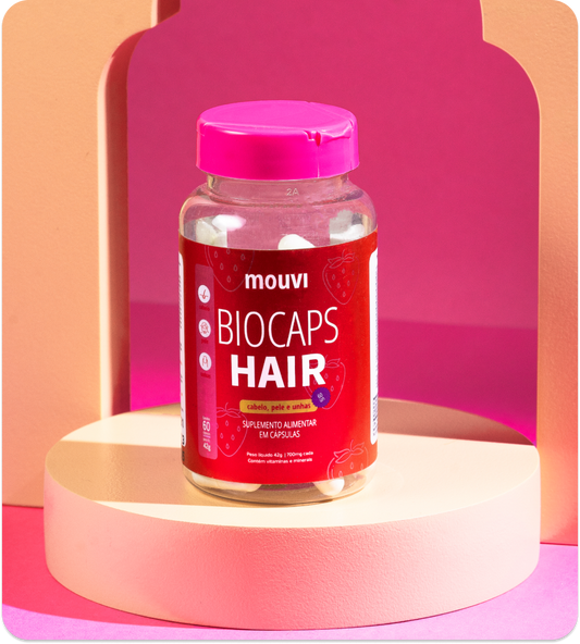 BIOCAPS HAIR - CABELO, PELE & UNHAS